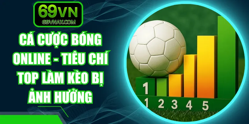 Cá Cược Bóng Online - Tiêu Chí Top Làm Kèo Bị Ảnh Hưởng