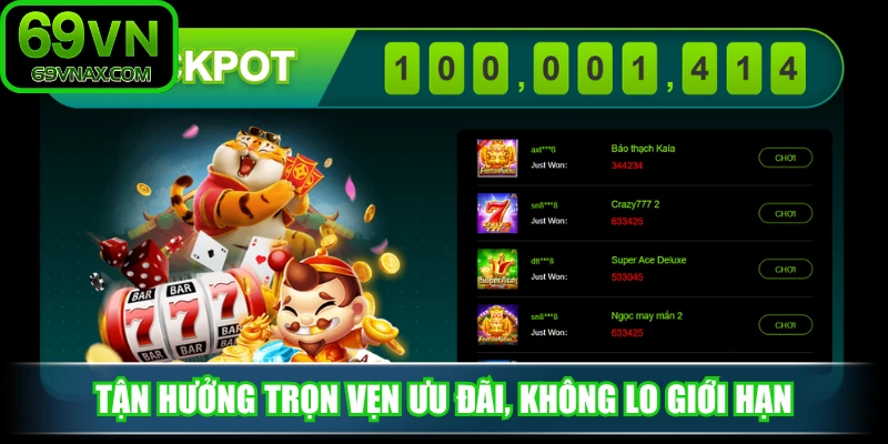 Tận hưởng trọn vẹn ưu đãi, không lo giới hạn