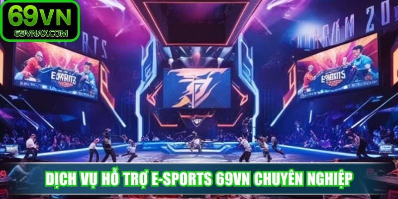 Dịch vụ hỗ trợ E-sports 69VN chuyên nghiệp, tận tâm, phục vụ 24/7 